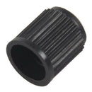 Lot 150 Pieces Automotive tire valve cap Durable Valve Caps Black Plastic P R1V9