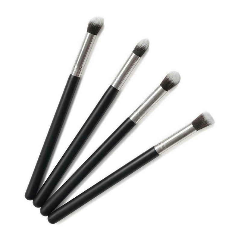 Pro 4Pcs Makeup Cosmetic Tool Eyeshadow Powder Foundation Blending Brush Se