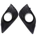ABS Plastic Front Grill Bumper Fog Lights Frame Trim Cover Fit for Ford Foc W7A8