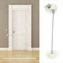 Aluminum Alloy Door Window Lock Child Safety Door Security Lock (White) A