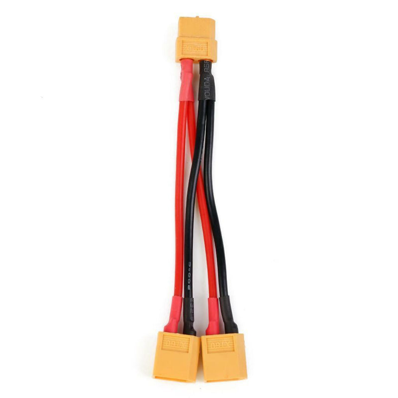1Pcs XT60 Parallel Connector Cable Dual Extension Y Splitter for DJI Phantom