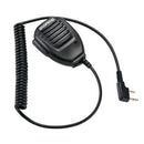 Walkie Talkie PTT 2 Pin Speaker Mic for Kenwood KPG KPG27D KPG29D KPG48D .