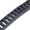 Machine Tool 25 x 77mm Black Cable Wire Carrier Drag Chain Nested