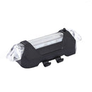 15LM LED MTB Bike Taillight USB Rechargeable Bicycle Rear Warning Lamp