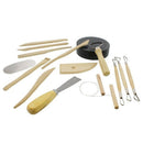 Wooden Polymer Clay Tools Clay Sculpting Tools Sculpture Kit for Beginners