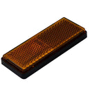 10PCS 88x35mm Rectangular Reflector, Rear Marker Light Shell Safety Warning Tape