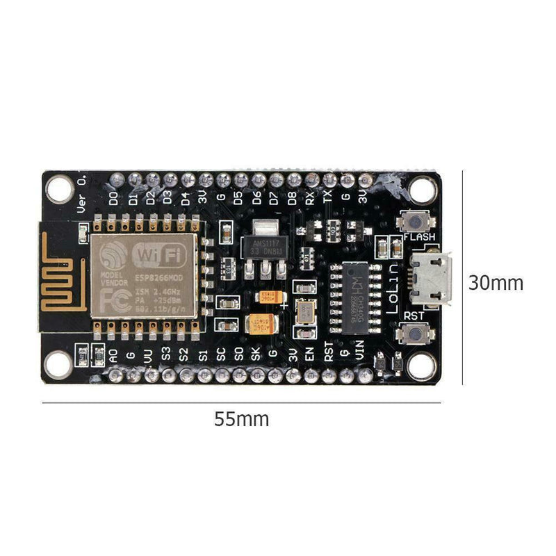 NodeMcu Lua Wireless WIFI Module Connector ESP8266 Development Board A
