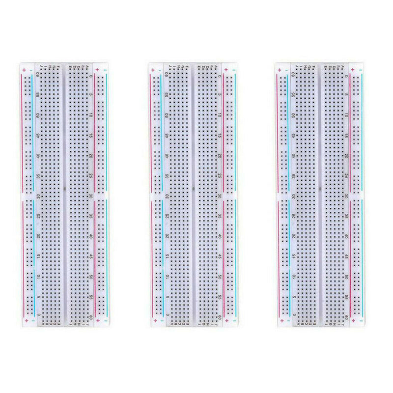 Electronic Component MB102 Breadboard Kit PSU Set FREE 2.1mm To PP3 Lead New