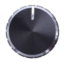 Aluminum alloy knob for volume control, 23 x 17mm, black Z6K1