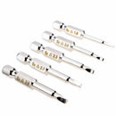 5 Pieces /set Magnetic Triangle Head Screwdriver Bits S2 Steel 1/4 Hex Sha EVV