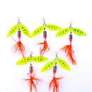 Spinners Fishing Lure Metal Spoon Lures hard bait fishing tackle Atificial sp