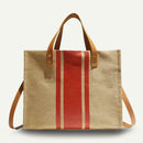 Canvas Women Shoulder Crossbody Bag Shopping Large Capacity Handbag (2)