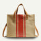 Canvas Women Shoulder Crossbody Bag Shopping Large Capacity Handbag (2)