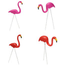 Plastic Flamingo Holiday Party Decor Garden Lawn Patio Yard Ornament-Pink