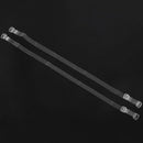 5X(Women Soft Silicone Clear Invisible Bra Shoulder Strap M7L2)
