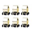 6 Bulk Deluxe Metal Cue Clips for Pool Cue Racks Snooker Billiard Supplies -