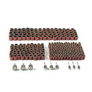 338pcs Sanding Drum Abrasive 1/2 '' 1/4 '' 3/8" Drill Chuck Sander Rotary Tools