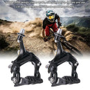 1pair Practical Bicycle Caliper Brake With Pads Front Rear Aluminium Alloy