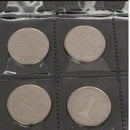 30 Classic Coin Collection Storage Album Page Folder Clear Pockets Holder 1Pc