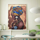 5D DIY Special Shaped Diamond Painting Woman Cross Stitch Mosaic Craft Kits