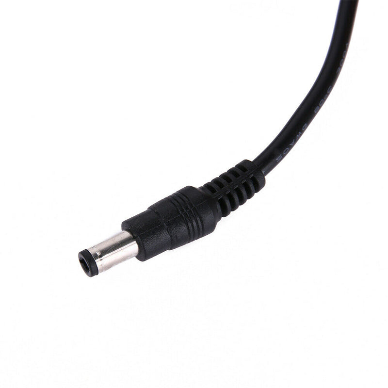 15V 5A AC to DC Power Adapter Dual Cable Converter Universal 5.5x2.1-2.5mm