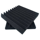 6 Pack 30 X 30 X 5 cm acoustic sound foam studio panels 10 sharp wedges - R