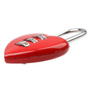 3 Digit Combination Padlock Set Your Own Metal and Plated Steel for School,