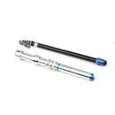 Pocket Telescopic Mini Fishing Pole Pen Shape Removable Fishing Rod w/ Reel