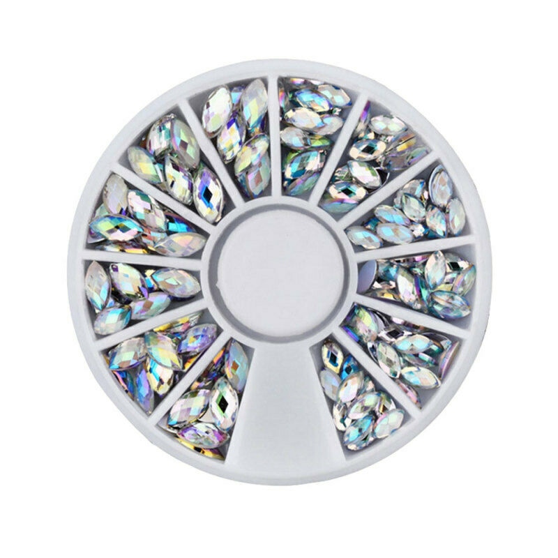 New Nail Art Decoration Phone Paste Drill Round Diamond Rhinestones HXK