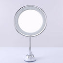 360 Rotation Mirror LED Suction Cup Shower Shave Make Up Fog Free Mirror