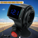 Thumb Throttle Universal Black With Power Switch LED Display For Electric Bike