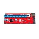 USB 3.0 164P PCI-E Express 1x to 16x Extender Riser Card 6Pin SATA Mining