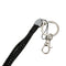 New Bling Crystal Rhinestone Lanyard Id Badge Keychain Card Holder-Black T9L3