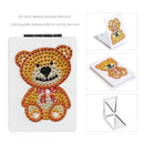DIY Bear Special Shaped Diamond Painting Mini Vanity Mirror Makeup Mirrors