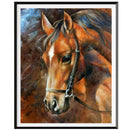 DIY Full Drill Diamond Painting Horse Cross Stitch Embroidery Needlework
