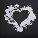 Lace Heart DIY Stencil Scrapbooking Album Paper Card Embossing Metal Cuttin O7E0