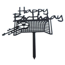 Football Acrylic Cake Topper Soccer Happy Birthday Cake Topper For Boys Birthd..