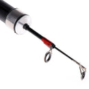 Fiber Glass Winter Ice Fishing Rod Telescopic Pole Sea Carp Feeder Tackle 65cm