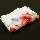 Large baby milestone blanket soft wool newborn baby bath towel blanket baby