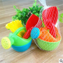 1set Kids Flower Pot Sand Beach Toys Baby Bath Water Toys Educational Tool ME