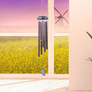 5 Alloy Tubes Wind Chime Metal Windchimes Outdoor Hanging Ornaments for Garden