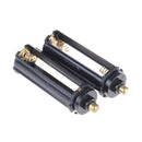 2X AAA Battery Plastic Holder Box Case Cylindrical Type For 18650 Flashlight FT