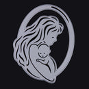 Mother and Baby Metal Cutting Dies DIY for Scrapbooking Paper Card Album Decor