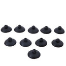 10pcs Black Soft Silicone Suction Cup Clip Sucker Holder Fish Aquarium Tank SE