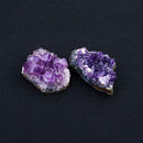 Natural Amethyst Crystal Cluster Stone Aquarium Home Desk Decor Ornaments