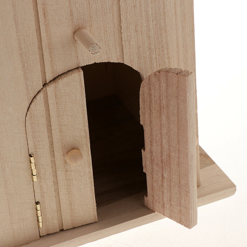 Wood Bird House Birdhouse  Bird Nest Nesting Box