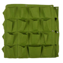 72 Pocket Planting Bag Wall Vertical Greening Hanging Garden Outdoor Plant