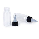 10X 30ml Empty PLASTIC Tattoo Ink Pigment Bottles  Airbrush Paint Supply 3c ME