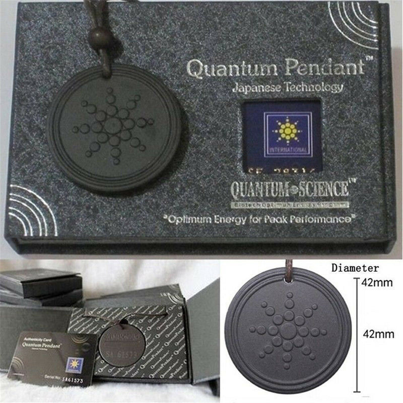 Quantum Pendant Necklace Scalar Orgon Energy neg ions EMF Protective Kit BEST.