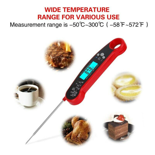 Instant Read Meat Thermometer, Digital Thermometer with Backlight / Calibra J5J4